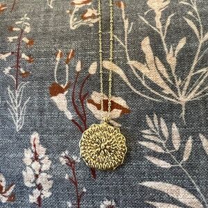 Gorjana Mosaic Coin Necklace